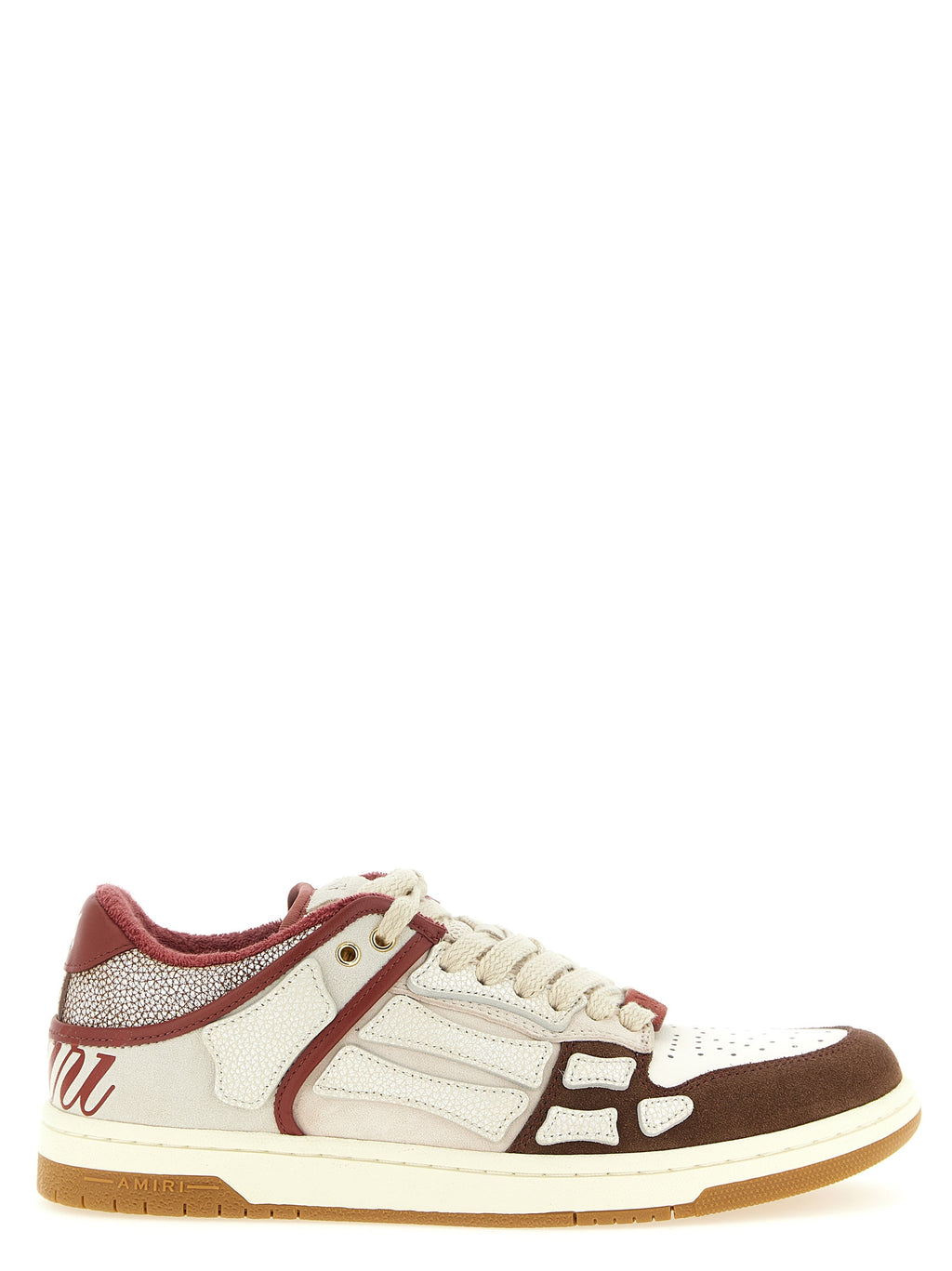 Multicolor Bovine Leather Low Top Sneakers