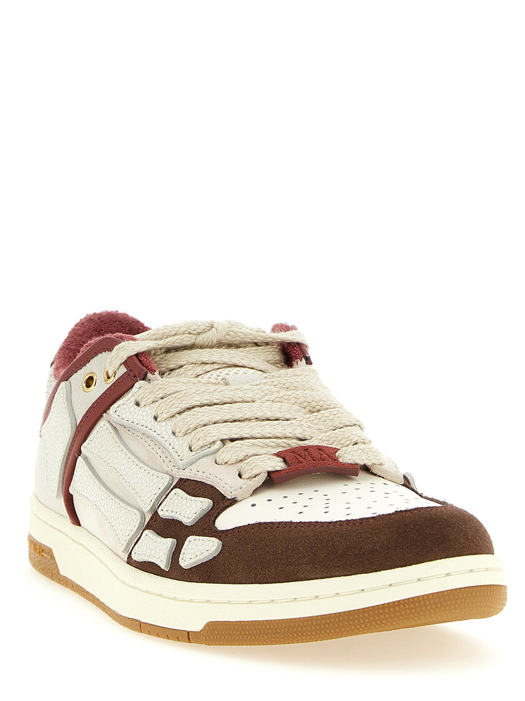 Multicolor Bovine Leather Low Top Sneakers